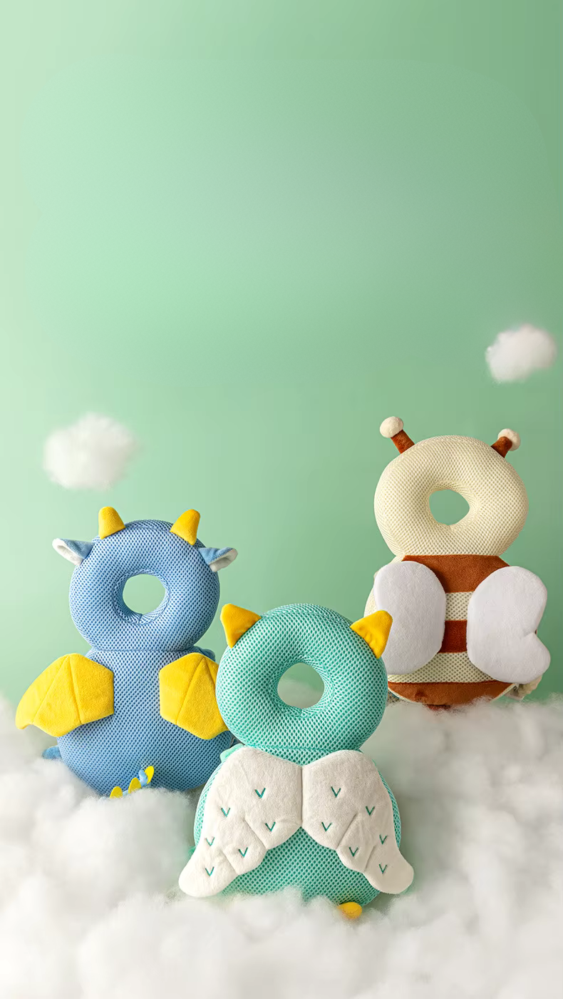 Baby Kopf- und Nackenschutzkissen