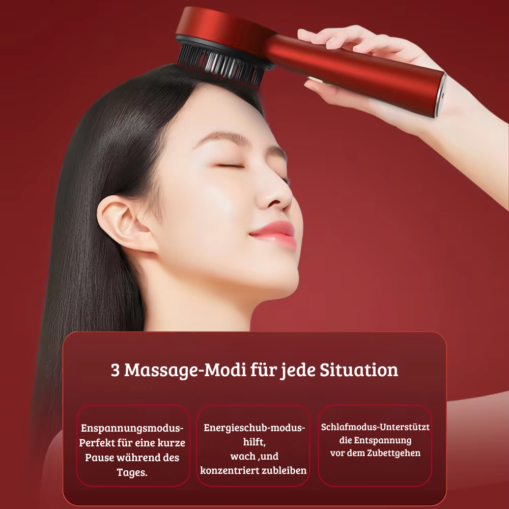 Entspannende Kopfhautmassage für gesünderes Haar