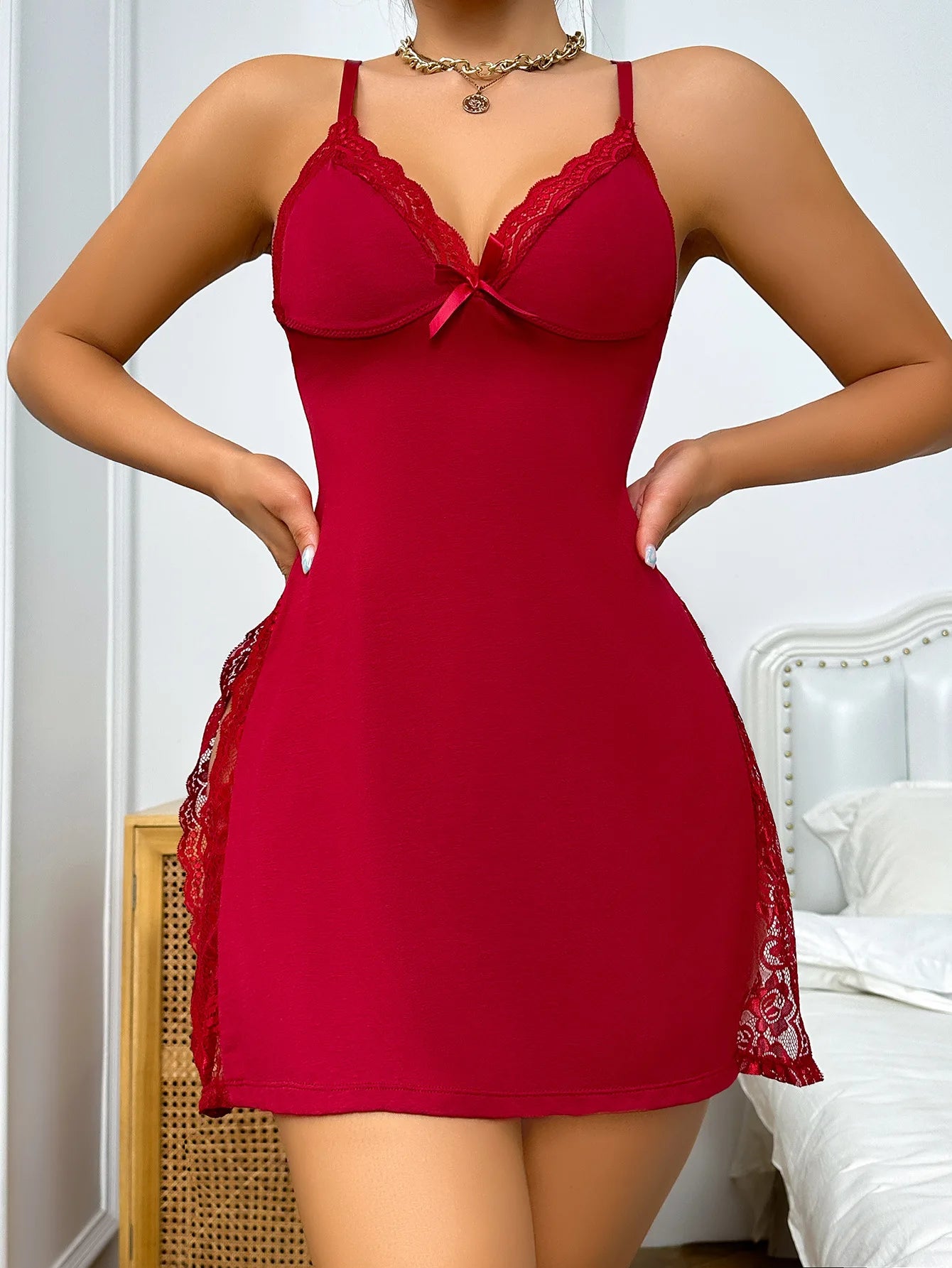 Elegantes Nachthemd