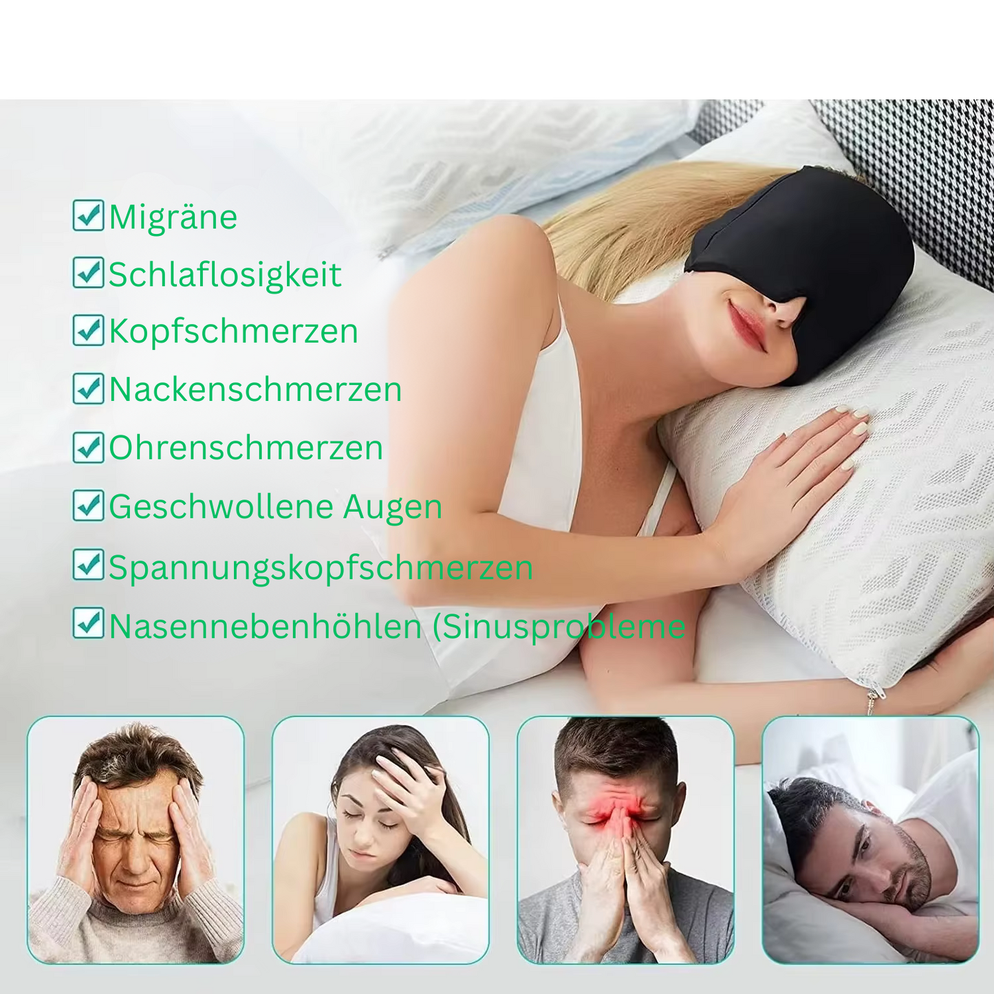 Migräne Kappe