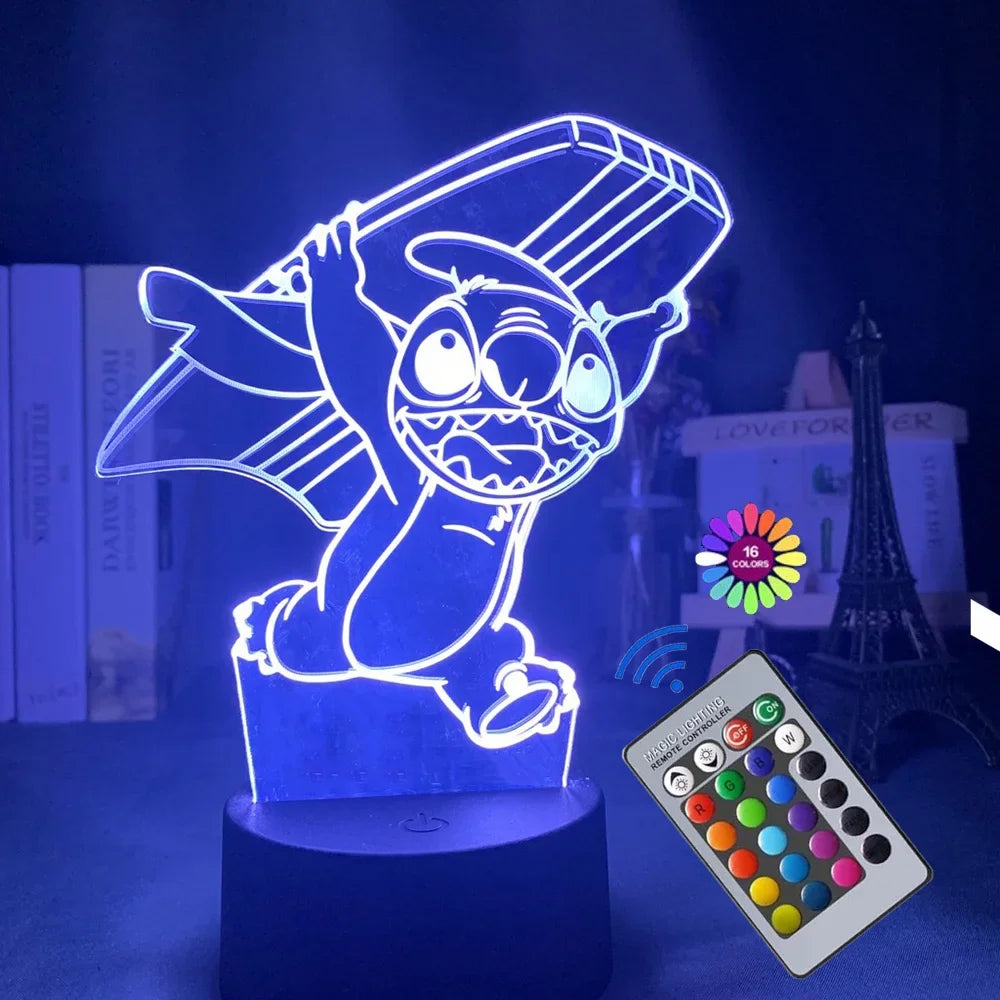 3D-LED Nachtlampe
