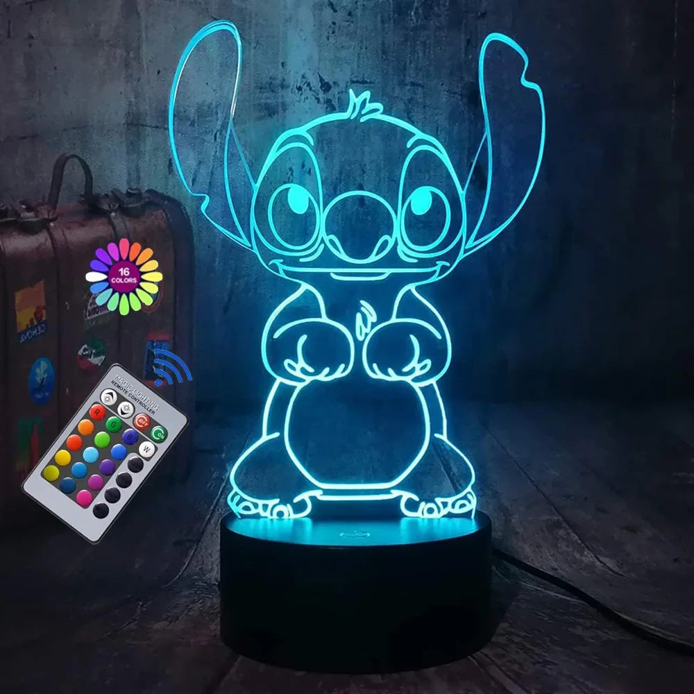 3D-LED Nachtlampe